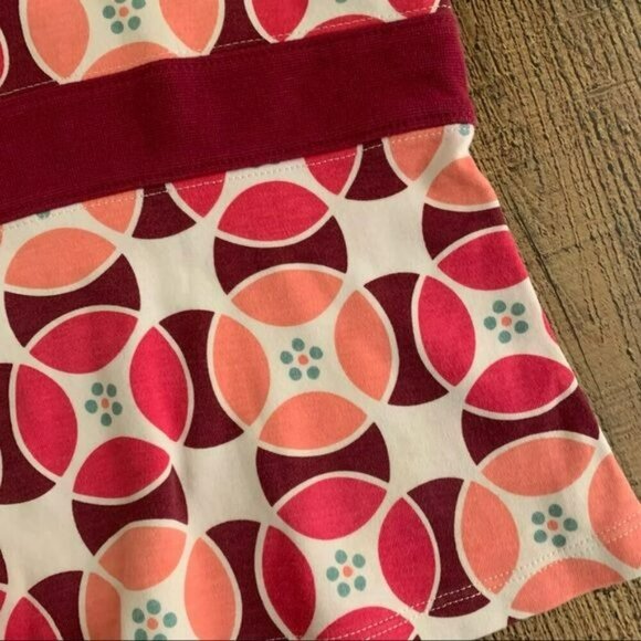 Tea Infants Dresses Set Of Two 3-6M Dragon Fly Collared Geometerical Colorful - Picture 7 of 10